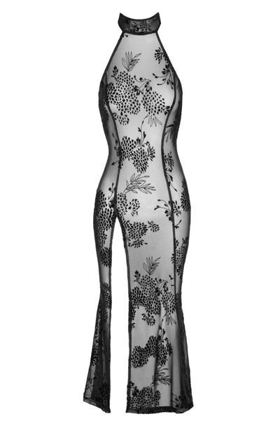 Длинное сетчатое платье Noir Handmade F239 Long tulle dress, 3XL SX0138 фото