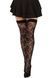 Чулки Leg Avenue Wild rose net thigh highs One Size SX1042 фото 4