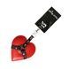Брелок на карабіні для ключів Art of Heart Angel, Червоний SX2364 фото 1