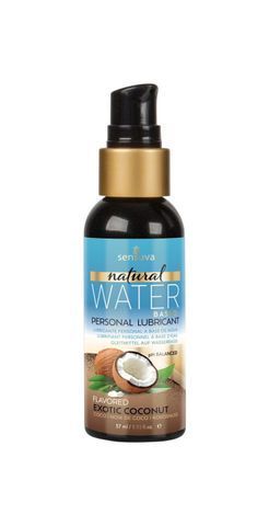 Смазка на водной основе Sensuva Natural Water-Based Exotic Coconut (57мл) без глицерина и парабенов SO4946 фото