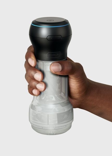 Мастурбатор Kiiroo Feel Pocket Crystal с всасывающей интерактивной насадкой PowerBlow Combo Set SX2240 фото