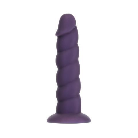 Фалоімітатор Fantasy by Addiction Unicorn Dildo 7&rdquo; Purple, віброкуля в подарунок SX3159 фото