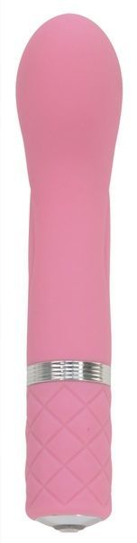 Розкішний вібратор Pillow Talk - Racy Pink з кристалом Swarovski для точки G, подарункове паковання SO2719 фото