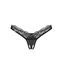 Трусики-стрінги з мереживом Obsessive Arrowel Black crotchless thong 2XL/3XL SX2584 фото 4