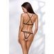 Трусики-стрінги зі стреп Passion Exclusive KELIS THONG S/M, black PS27505 фото 4