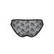 Трусики-сліпи з мереживною сіточкою Passion DINA THONG L/XL, black SO5340 фото 6