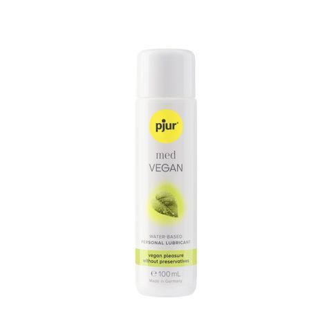 Лубрикант на водній основі pjur MED Vegan glide 100 мл &mdash; тільки веганські інгредієнти PJ12690 фото