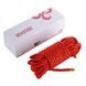 Веревка для шибари LOCKINK SEVANDA Shibari Pratice Rope Red, 8 метров SX0879 фото 2