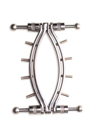 Затискач для вагіни Master Series: Spread 'Em Poker Vagina Clamp with Adjustable Pressure Screws, ши SO8798 фото