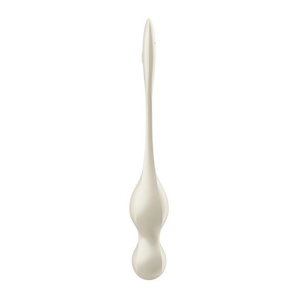 Вагінальні смарт-кульки з вібрацією Satisfyer Love Birds 1 Connect App White, 78 г SX0569 фото