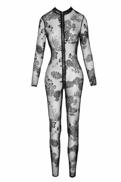 Сетчатый бодистокинг Noir Handmade F237 Long tulle overall, L SX0123 фото