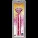 Фалоімітатор Doc Johnson Radiant Gems 8 Inch Fuchsia, діаметр 4,3 см, антибактеріальний ПВХ SO1982 фото 2
