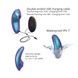 Вакуумний кліторальний стимулятор Love To Love DREAMER &ndash; IRIDESCENT TURQUOISE, пестощі язичком,пульт SX1106 фото 4