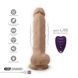 Фалоімітатор з вібрацією SilexD Vetus Vibro Flesh (MODEL 1 size 8in) + LRS, двошаровий, діам. 4,2 см SO8213 фото 7