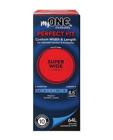 Презервативы MyONE Super Wide & Long 10 шт, картонная коробка SX1255 фото
