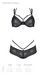 Комплект Passion DROSERA BIKINI black, S/M, бюстгальтер и трусики-кюлоты SX0468 фото 5