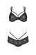 Комплект Passion DROSERA BIKINI black, S/M, бюстгальтер и трусики-кюлоты SX0468 фото 3