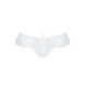Трусики в горошок, з рюшами та шнурівкою Passion FATIN THONG XXL/XXXL, white SO5345 фото 5