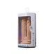 Подвійний фалоімітатор з вібрацією SilexD Double Gusto Vibro Flesh (Model 1 size 8" & 7") + LRS, діаметр 4,5 см та 3,7 см SO8209 фото 7