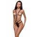 Відкритий боді зі стреп Passion Exclusive MEGGY S/M, black PS27702 фото 1