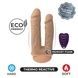 Подвійний фалоімітатор з вібрацією SilexD Double Gusto Vibro Flesh (Model 1 size 8" & 7") + LRS, діаметр 4,5 см та 3,7 см SO8209 фото 5