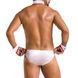 Комплект эротического мужского белья Passion 037 GREGORY XXL/XXXL White, трусы, воротник, манжеты SO7584 фото 2