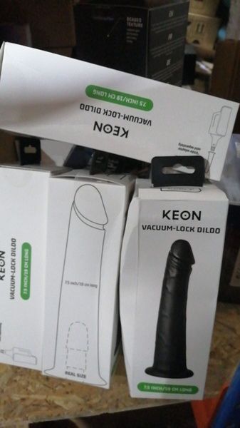 Фалоімітатор для Kiiroo Keon Vac-U-Lock Dildo (м'ята упаковка!!!) SO7678-R фото