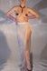 Пестис-сердечка з пензликами та чокером JSY Nipple Sticker AC8015 Red SX3759 фото 4