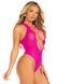 Боді Leg Avenue Opaque racer tank bodysuit Magenta One Size SX1080 фото 2