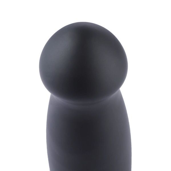 Силіконовий фалоімітатор для секс-машин Hismith 7.2" Black Silicone Anal Dildo, система KlicLok SX4007 фото