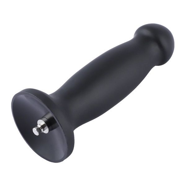 Силіконовий фалоімітатор для секс-машин Hismith 7.2" Black Silicone Anal Dildo, система KlicLok SX4007 фото