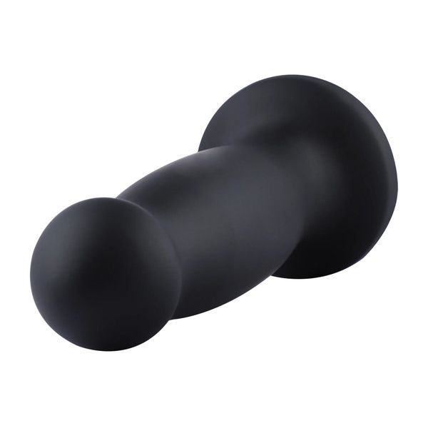 Силіконовий фалоімітатор для секс-машин Hismith 7.2" Black Silicone Anal Dildo, система KlicLok SX4007 фото