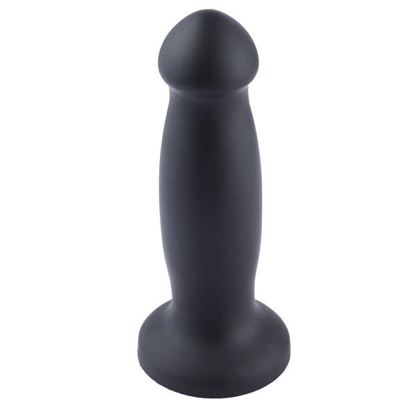 Силіконовий фалоімітатор для секс-машин Hismith 7.2" Black Silicone Anal Dildo, система KlicLok SX4007 фото