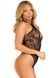 Боди Leg Avenue Thong teddy with strappy back Black One Size SX1081 фото 3