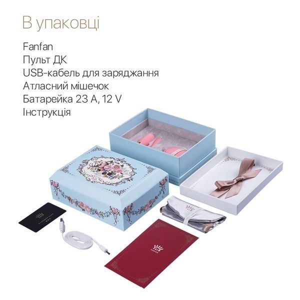 Смартвибратор для пар Zalo &mdash; Fanfan set Rouge Pink, пульт ДУ SO6672 фото
