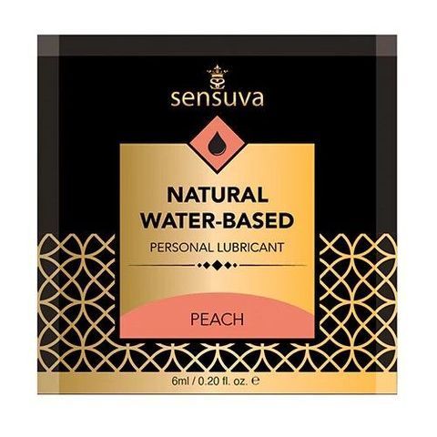 Пробник Sensuva &mdash; Natural Water-Based Peach (6 мл) SO7836 фото