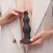 Насадка для страпона Strap-On-Me Dildo Plug Beads Black L SO8985 фото 6