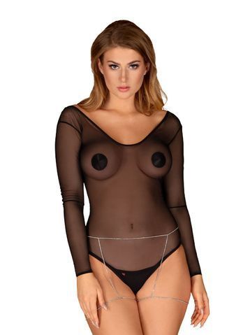 (SALE) Ланцюжок-гартери з каменями Obsessive Bijou 905 SO7690 фото