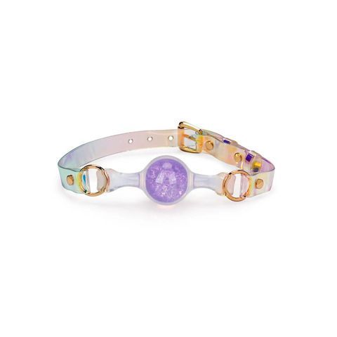 Кляп Liebe Seele Crystal Ball Gag - Purple (Small Ball) SX4854 фото