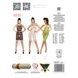 Бодістокінг Passion BS033 white, сукня-сітка на бретелях, прозора PBS033W фото 5