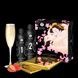 Гель для NURU-масажу Shunga Oriental Body-to-Body &ndash; Sparkling Strawberry Wine плюс простирадло SO2551 фото 3