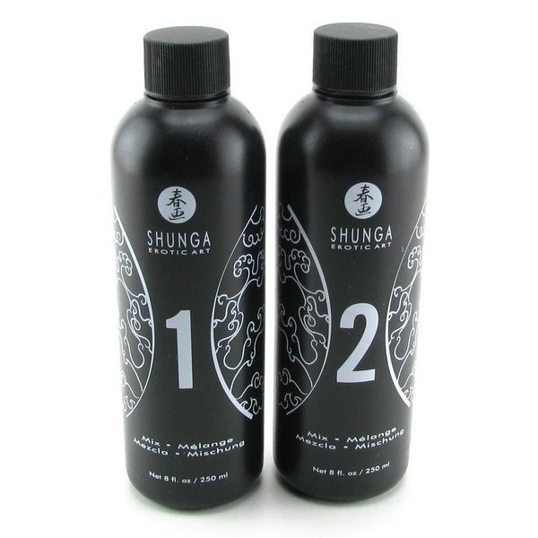 Гель для NURU-масажу Shunga Oriental Body-to-Body &ndash; Exotic Fruits (2 x 225 мл) плюс простирадло SO2552 фото