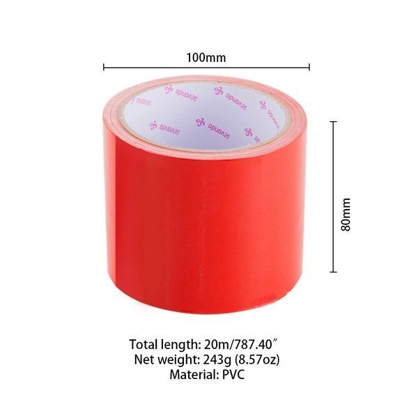 Электростатическая лента для бондажа LOCKINK SEVANDA Electrostatic Tape - Red Tape, 16 м SX0889 фото