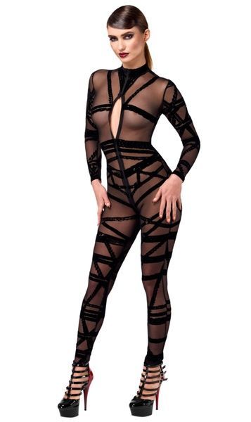 Комбінезон Noir Handmade F357 Bondesque Catsuit 3XL SX4057 фото