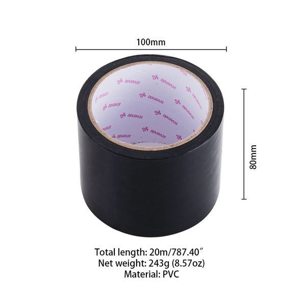 Электростатическая лента для бондажа LOCKINK SEVANDA Electrostatic Tape - Black Tape, 16 м SX0890 фото