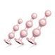 Набір анальних іграшок Rosy Gold - Metal Butt Plug Set 3 Pieces SX3070 фото 2