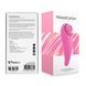 Пульсатор для клитора плюс вибратор FeelzToys - FemmeGasm Tapping & Tickling Vibrator Pink SO4579 фото 2
