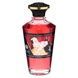 Розігрівальна олія Shunga Aphrodisiac Warming Oil &ndash; Sparkling Strawberry Wine (100 мл) без цукру SO2497 фото 2