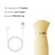 Вибратор с подогревом и вакуумной стимуляцией клитора Zalo - ROSE Vibrator Lemon Yellow SO6681 фото 6