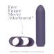 Минивибратор Je Joue - Classic Bullet Vibrator Purple с глубокой вибрацией и фиксацией на палец SO3040 фото 8